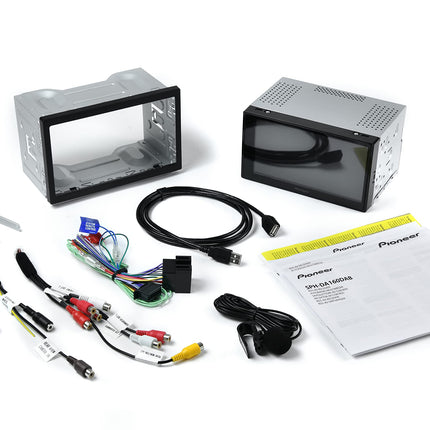 Pioneer SPH-DA160DAB-AN, 6,8-tolline 2-DIN meediavastuvõtja Apple CarPlay, Android Auto, DAB+ ja Bluetoothiga, sh DAB-antenn