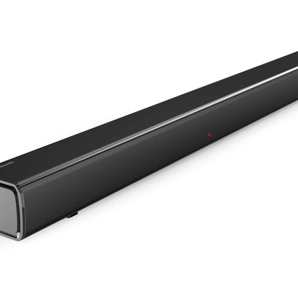 Panasonic SC-HTB100 Slim Soundbar for dynamic sound with Bluetooth, USB, HDMI and AUX connectivity, Black