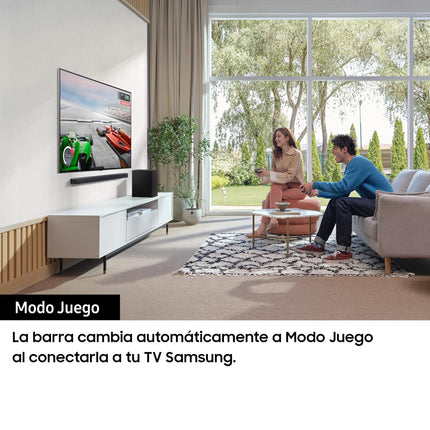 SAMSUNGi heliriba HW-C450/ZF C-seeria, 3 kõlarit, subwoofer komplektis, 2.1-kanaliline heli, Adaptive Sound Lite, must 2023