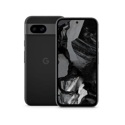 Google Pixel 8a: lukustamata Android-nutitelefon täiustatud Pixeli kaamera, pika aku tööea ja võimsate turvafunktsioonidega – Obsidian, 128 GB