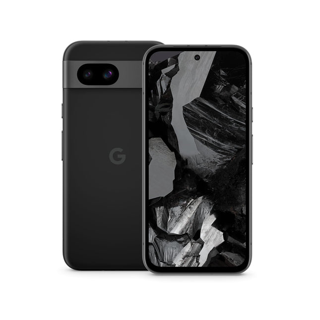 Google Pixel 8a: lukustamata Android-nutitelefon täiustatud Pixeli kaamera, pika aku tööea ja võimsate turvafunktsioonidega – Obsidian, 128 GB