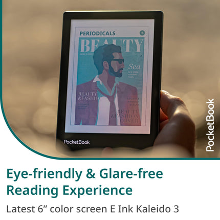 PocketBook Verse Pro värviline 6-tolline e-lugeja ?Lector Ebooks Resistente al Agua Audio Libros Azul