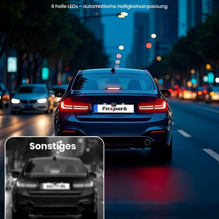 Tahavaatekaamera Lihtsalt seadistatav Plug-Play: Värviline Selge Öönägemisega Tee-ise Juhised Viivituseta Auto tagurduskaamera 4,3-tollise LCD-ekraaniga IP69 Veekindel Parkimisabisüsteem Veokile/Maasturile Foxpark