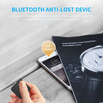 Bluetooth jälgimisseade, Bluetooth Tracke kadunud võtmeotsija, esemete leidja, vargusvastane alarm, esemete leidjad lastele, lemmikloomadele, rahakott, võtmed (must)