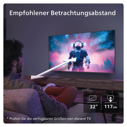 Philips 40PFS6009 FHD LED Smart TV - 40-inch display with pixel-precise HD Titan OS platform and Dolby Digital - Works with Alexa and Google Assistant - Matte Black