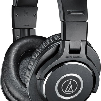 Audio-Technica M40x professionaalsed monitorkõrvaklapid mustad