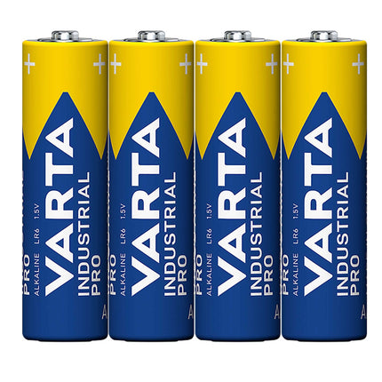 Varta 100 x Varta 04006 patareid leeliselised, Mignon, AA, LR06, 1.5V tööstuslikud, kilesse pakitud