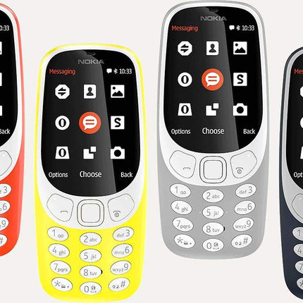 Nokia 3310 UK SIM-kaardita autokomplekt – matt sinine