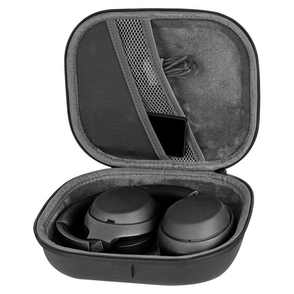 Linkidea Headphone Carrying Case Compatible with Sony WH-1000XM4, WH-1000XM3, WH1000XM2, WH-XB900N, MDR-1000X Case, Protective Hard Shell Travel Bag with Cable and Charger Storage (Black)