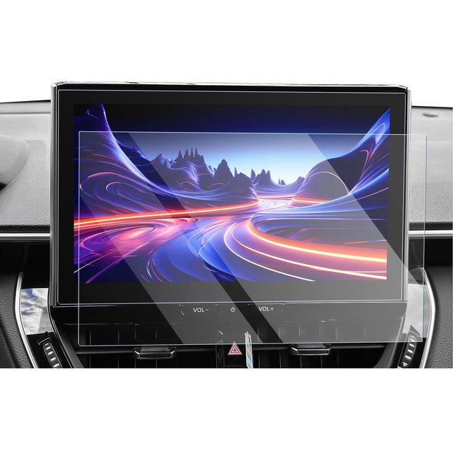 CDEFG ühildub Toyota Corolla 2022-2024 10,5-tollise navigatsiooni AR kaitsekile pimestamist vähendava GPS-i peegeldusvastase ekraanikaitsega auto navigatsioonikile Cross Touring Sports GR hübriidlisatarvikutega 2 pakki