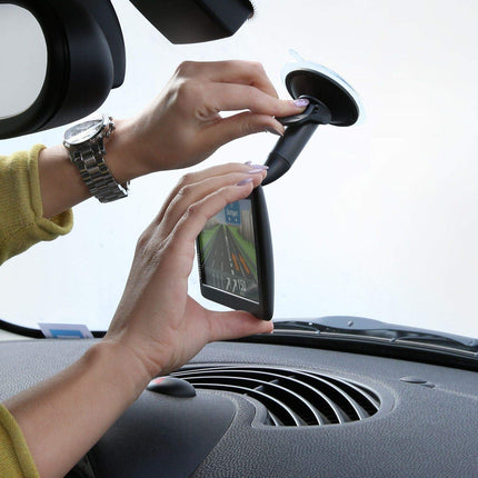 Wicked Chili car mount compatible with Tomtom Click &amp; Go/EasyPort car mount Start 40, 50, 60 / Go 40, 50, 51, 60, 61, 500, 510, 600, 610, 5000, 5100, 5200, 6000, 6100, 6200 - Made in Germany