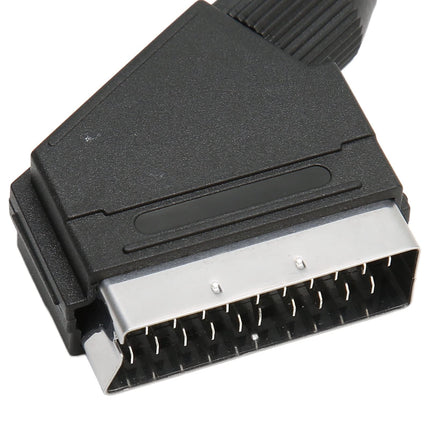 SCART-HDMI muundur, 1080P 60Hz 720P 60Hz HD videomuundur SCART-HD multimeediaadapter, SCART-muunduri videoühenduskaabel DC 5V Plug and Play