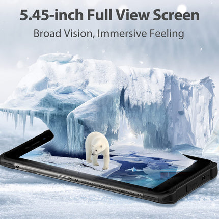 Ulefone Armor X10 PRO Outdoor Smartphone Without Contract, 20MP Underwater Camera, Helio P22 4GB+64GB, 5.45" IP68 Waterproof Mobile Phone Android 11, 5180mAh Battery, 3-Card Slot, Face Unlock NFC Black