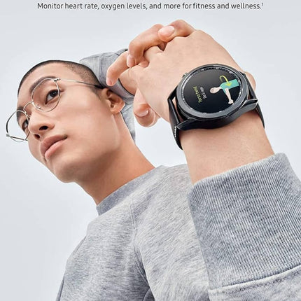 Samsung R840 Galaxy Watch 3 45mm BT SM-R840, müstiline must