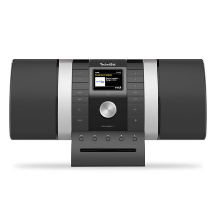TechniSat MULTYRADIO 4.0 SE - internetiraadio (Wi-Fi raadio, DAB+, FM, Spotify, Bluetooth, CD-mängija, USB, värviline ekraan, 2 x 10-vatine stereokõlar) must/hõbedane