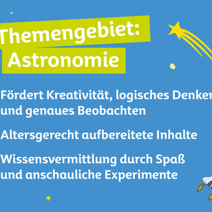 FRANZIS 67162 - Astronomy Advent Calendar with the Mouse, 24 Advent experiments for discovery, research and puzzles, for children ages 7 and up