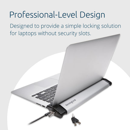 Kensington K64453WW sülearvuti lukustusjaam 2.0 koos MicroSaver 2.0-ga Apple MacBookidele ja üliõhukestele sülearvutitele, hõbedane/must