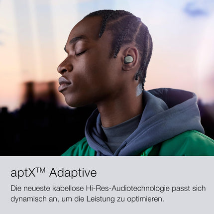 Bowers &amp; Wilkins Pi6 True Wilkins mürasummutavad kõrvaklapid Bluetoothi, aptX ja aktiivse mürasummutusega - pilvehall