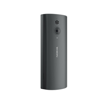 Nokia 150 põhitelefon FM-raadio, välklambiga kaamera, võimsa aku, 20-tunnise kõneaja ja 30-päevase ooteaja - must