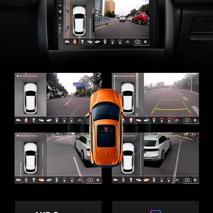 SXAUTO - 6G+128G - Android 14 IPS autoraadio Renault Kaptur Capturile (2014-2019) - sisseehitatud Carplay/Android Auto/DSP - LED-kaamera + mikrofon - DAB roolil juhtimine Fast-Boot 360-CAM - 2 DIN 9-tolline