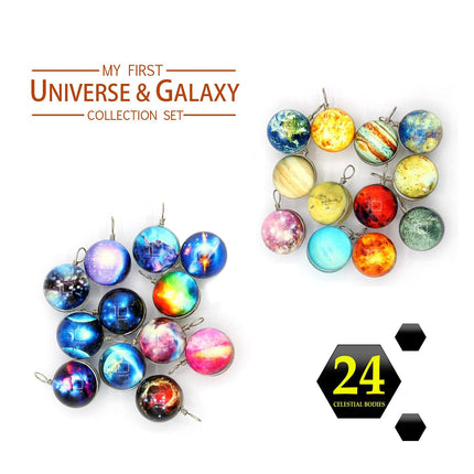 Allsmart 24-Day Countdown Advent Calendar, Countdown, Educational Gift, Universe, Galactic Gift Box, Christmas Kids, Teens, Girls and Boys, (L)