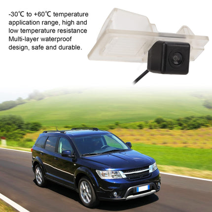 Tahavaatekaamera, auto tagurduskaamera CCD HD öise nägemisega varukaamera IP67 kaitsega FIAT Freemont 2012 asendus