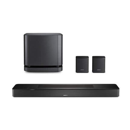 Bose Smart Dolby Atmos Soundbar, Bluetooth-kõlar integreeritud Amazon Alexa hääljuhtimisega ja töötab Google Assistantiga, must