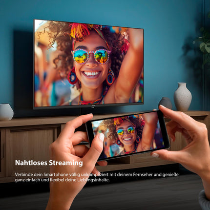DYON ULTIMAX 50U-TI - 50-tolline (126 cm) televiisor (4K Ultra HD nutiteler, Tizen OS, kolmekordne tuuner (DVB-C/-S2/-T2), Samsung Smart &amp; Gaming Hub, Prime Video, Netflix, Disney+) [2025]