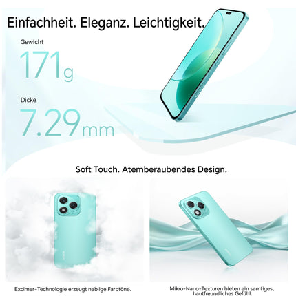 HONOR 400 Lite nutitelefon 5G kahe SIM-kaardiga NFC, 256 GB/8 GB muutmälu, lukustamata Android-telefon ilma lepinguta (108 MP tehisintellektiga kaameranupuga, 6,7-tolline ekraan, 5230 mAh, Android 15) sametmust