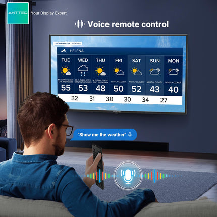 Antteq G24-AH3CF1D nutiteler 24 tolli (61 cm) 12-voldise autoadapteriga, Google TV, HD, kolmekordne tuuner, DAZN, WiFi, Bluetooth-häälega kaugjuhtimispult, 230V/12V, 2024
