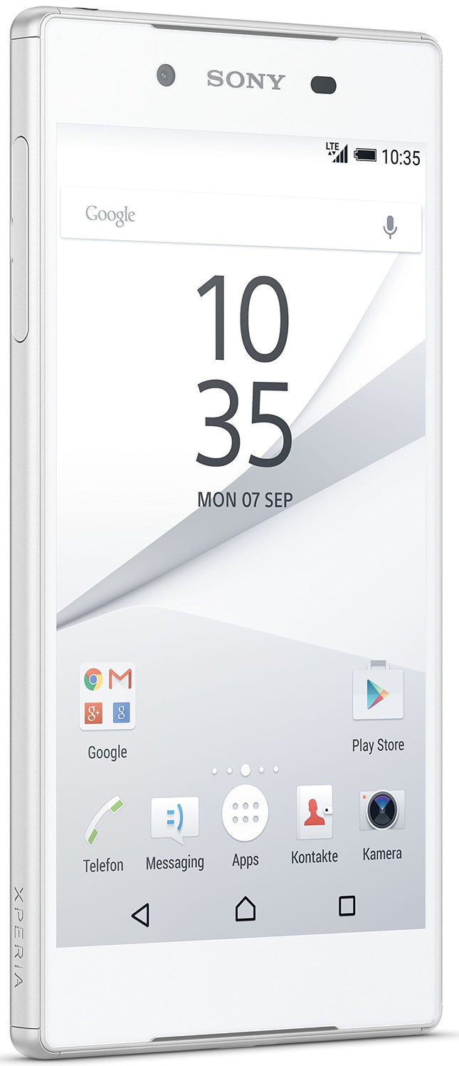 Sony Xperia Z5 kahe SIM-kaardiga nutitelefon (13,2 cm (5,2 tolli) ekraan, 32 GB salvestusruum, Android 6.0) valge