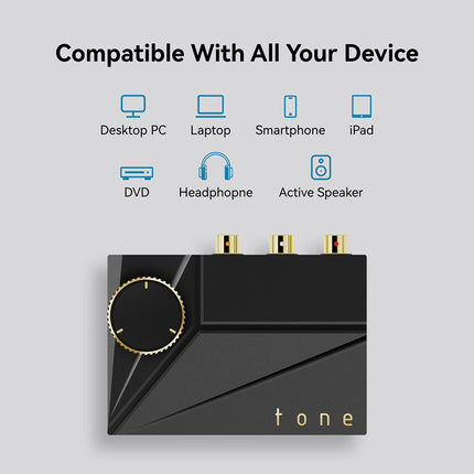 khadas Tone2 Pro - kõrvaklapivõimendi DSD512/768K/32Bit ES9038Q2M kõrgresolutsiooniga kaasaskantav tasakaalustatud DAC HiFi võimendussüsteem MQA täisdekoodriga lauaarvuti digitaal-analoogmuundur