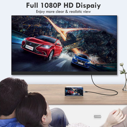 lulaven HDMI-kaabel iPhone PAD Podi ja teleri, monitori ja projektori ühendamiseks, digitaalne HDMI-videoadapterikaabel, 4 m, 1080p, ühildub kõigi iOS-seadmetega, iPhone 14 13 12 11, ühenda ja kasuta