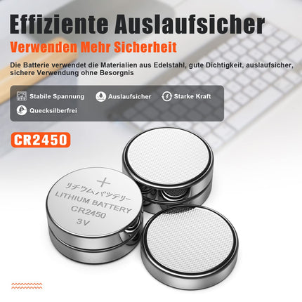 CR 2450 40 küünla, CR2450 patareid, 3V liitiumnööppatareid, teeküünlad, videod, arvutid, kalkulaatorid, kiipkaardid, elektritooted