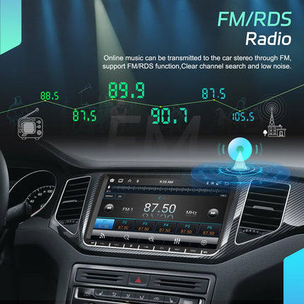 [8-tuumaline] SIXWIN 4+64G Android 13 Carplay Android Auto autoraadio VW Golf 5 6 Touran Polo Touranile, 9'' puuteekraan, 1280 * 720, DSP GPS WiFi BT USB FM RDS raadio Mirror Link + 32 riba ekvalaiser