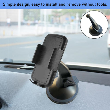 1 x Garmin Navigation Mount, Universal Replacement Suction Cup, Stable Holder, Vehicle Suction Cup with Ball Connector for Garmin Drivesmart Nuvi Zumo Driveassist Camper Van