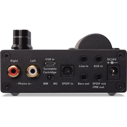 InLine 99207I AmpUSB-EQ, kõrglahutusega heli HiFi DSD kõrvaklappide lampvõimendi + ekvalaiser, USB DAC