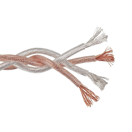 GEEKRIA Apollo 4N OCC ja Single Crystal Silver uuenduskaabel / 4,4 mm tasakaalustatud isas- ja 2,5 mm tasakaalustatud emane adapterkaabel / 4-juhtmeline teisendusaudiokaabel (5,1 tolli)