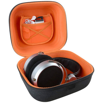 Geekria Headphone Case for HiFiMAN HE400i, HE400S, Sundara, Grado GS1000i, PS1000e, Koss QZ99, AudioQuest Nighthawk, NightOwl, Protective Bag for Headset Case