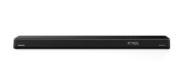 Grundig DSB 1000 heliriba integreeritud subwooferiga, õhuke disain, 2.1 kanaliga Dolby Atmos, 120 vatti muusikavõimsust, Bluetooth 4.2, HDMI (ARC), optilised, koaksiaalsed ja aux-sisendid, must