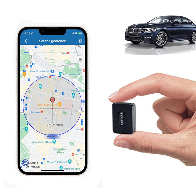TKMARS GPS-jälgimisseade GPS-jälgimisseade, tugev magnet, veekindel, ooteaeg kuni 25 päeva
