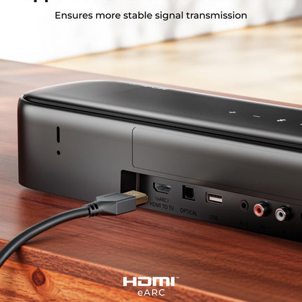 ULTIMEA 7.1-kanaliline Dolby Atmose heliriba, 3D ruumilise heli süsteem kodukinole 4 ruumilise heli kõlariga, rakendus, kodukino helisüsteem, teleri heliriba subwooferiga, HDMI eARC, Bluetooth 5.3, Aura A60