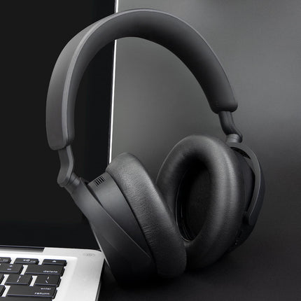 SOULWIT Replacement Ear Pads for Sennheiser Accentum/Accentum Plus Headphones, Soft Protein Leather Earpads, Noise Isolation Foam