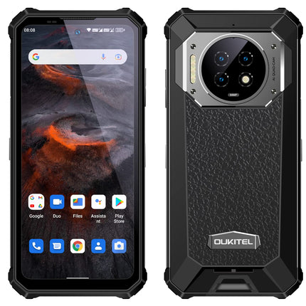 OUKITEL 21000mAh Battery Outdoor Smartphone Without Contract WP19, 64MP Triple Camera IR Night Vision, Android 12 IP68 Waterproof Shockproof Phone, Helio G95 8GB+256GB, 6.78'' FHD+, 33W Fast Charging NFC