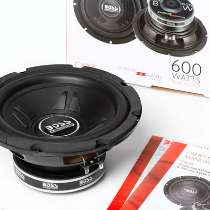 BOSS AUDIO CXX8 Chaos Exxtrem subwoofer 600 W (8 tolli)