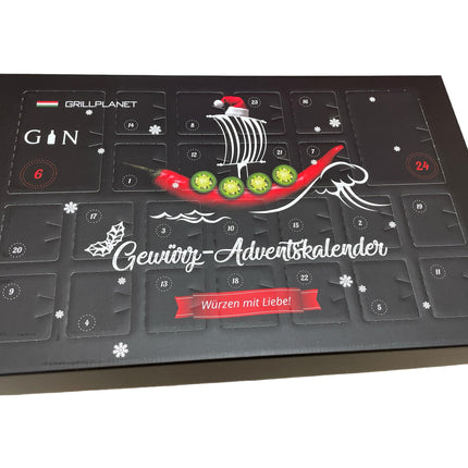 GIN Botanicals vürtside advendikalender 2024. Grillplaneti esmaklassiline kvaliteet
