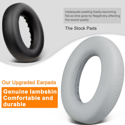SOULWIT Lambskin Replacement Ear Pads for Bose 700 (NC700 NC 700) Noise Cancelling Headphones, Earpads Cushions with High-Density Noise-Dampening Foam, Extra Thickness