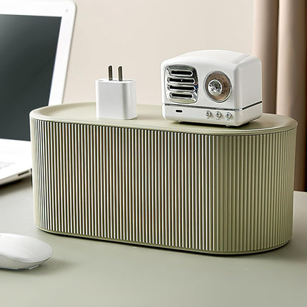 Large socket box, cable organizer, cable organizer box, cable storage cable box, cable collector storage box, elegant cable box, wire storage box for home, cable organizer