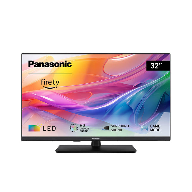 Panasonic TV-32S50AEZ, S50A seeria 32-tolline HD LED-nutiteler, 2024, Fire TV, HD värvimootor, HDR, Alexa hääljuhtimine, mängurežiim, meediapleier erakordse visuaalse kogemuse saamiseks.