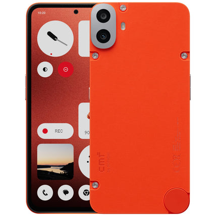 CMF Phone 1 8+128GB - Mobile phone without contract with 50 MP Sony rear camera with Ultra XDR, 6.67-inch Super AMOLED display and Nothing OS 2.6 - Orange